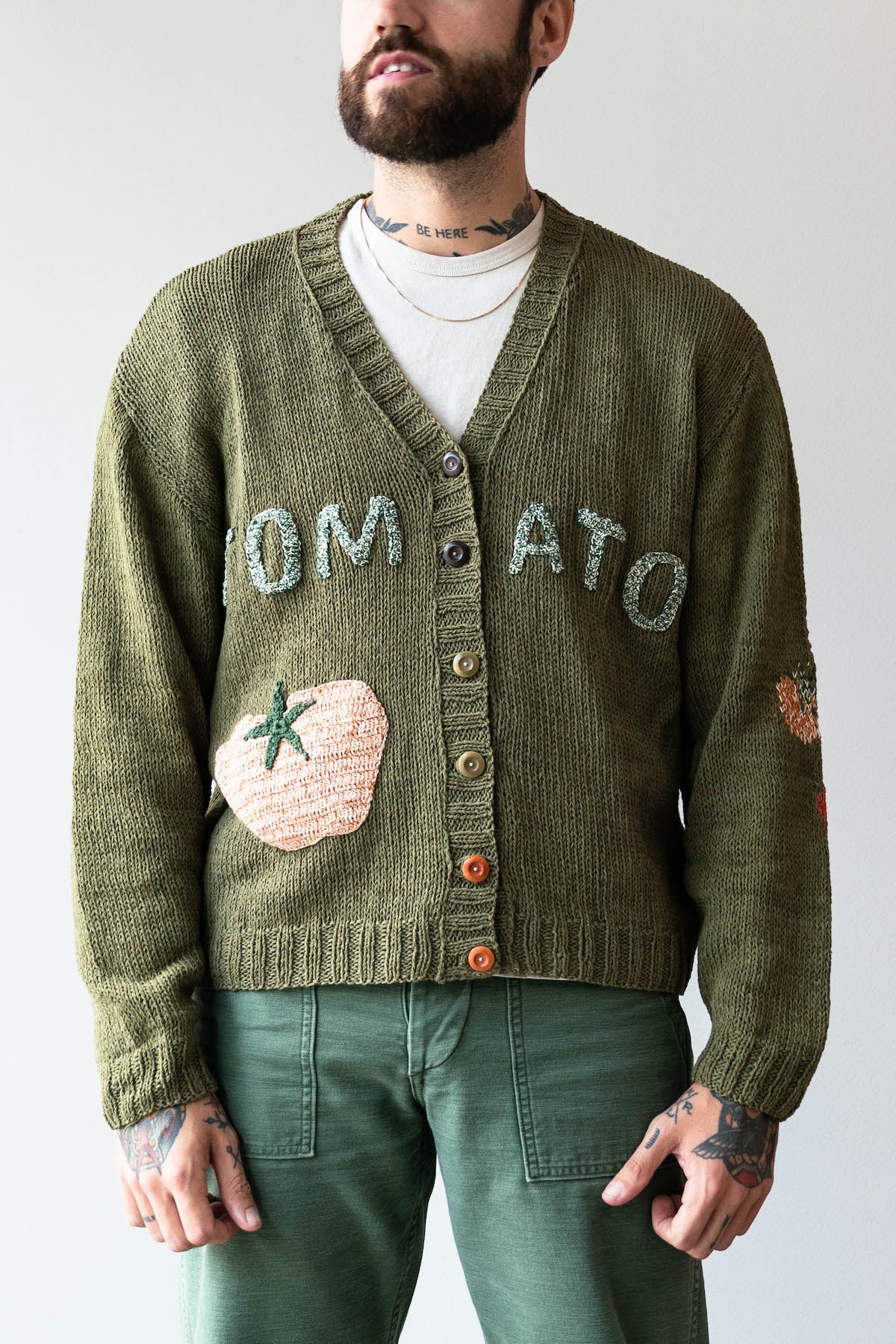Story Mfg. - Twinsun Cardigan - Olive Toms - Canoe Club