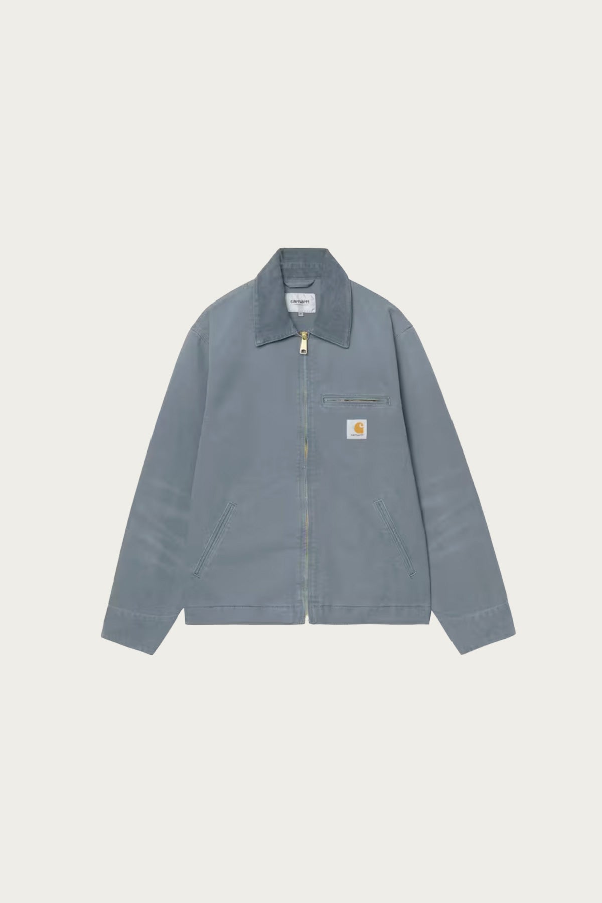Carhartt Work In Progress - Detroit Jacket - Cozy Blue Stone Canvas - Canoe Club