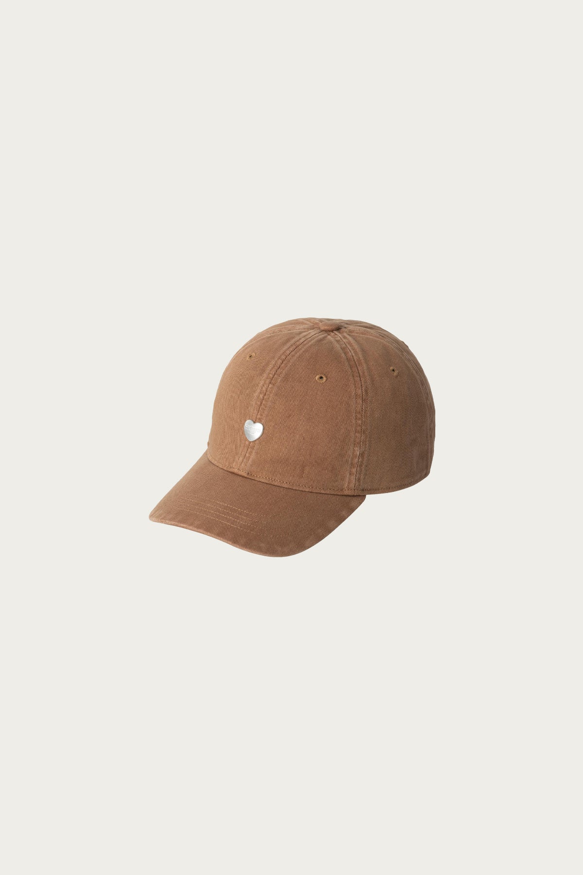 Carhartt Work In Progress - Heart Metal Cap - Hamilton Brown/Silver - Canoe Club