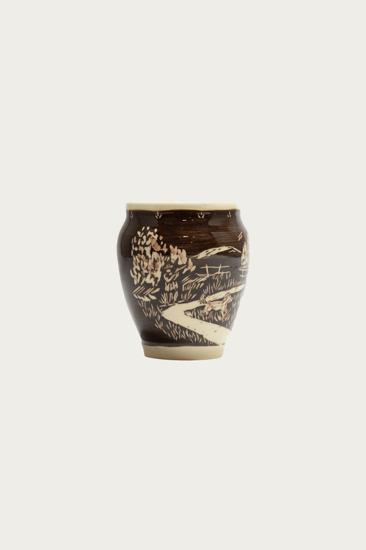 Danny D's Mud Shop - Afternoon Bird Hunt - Vase - Canoe Club