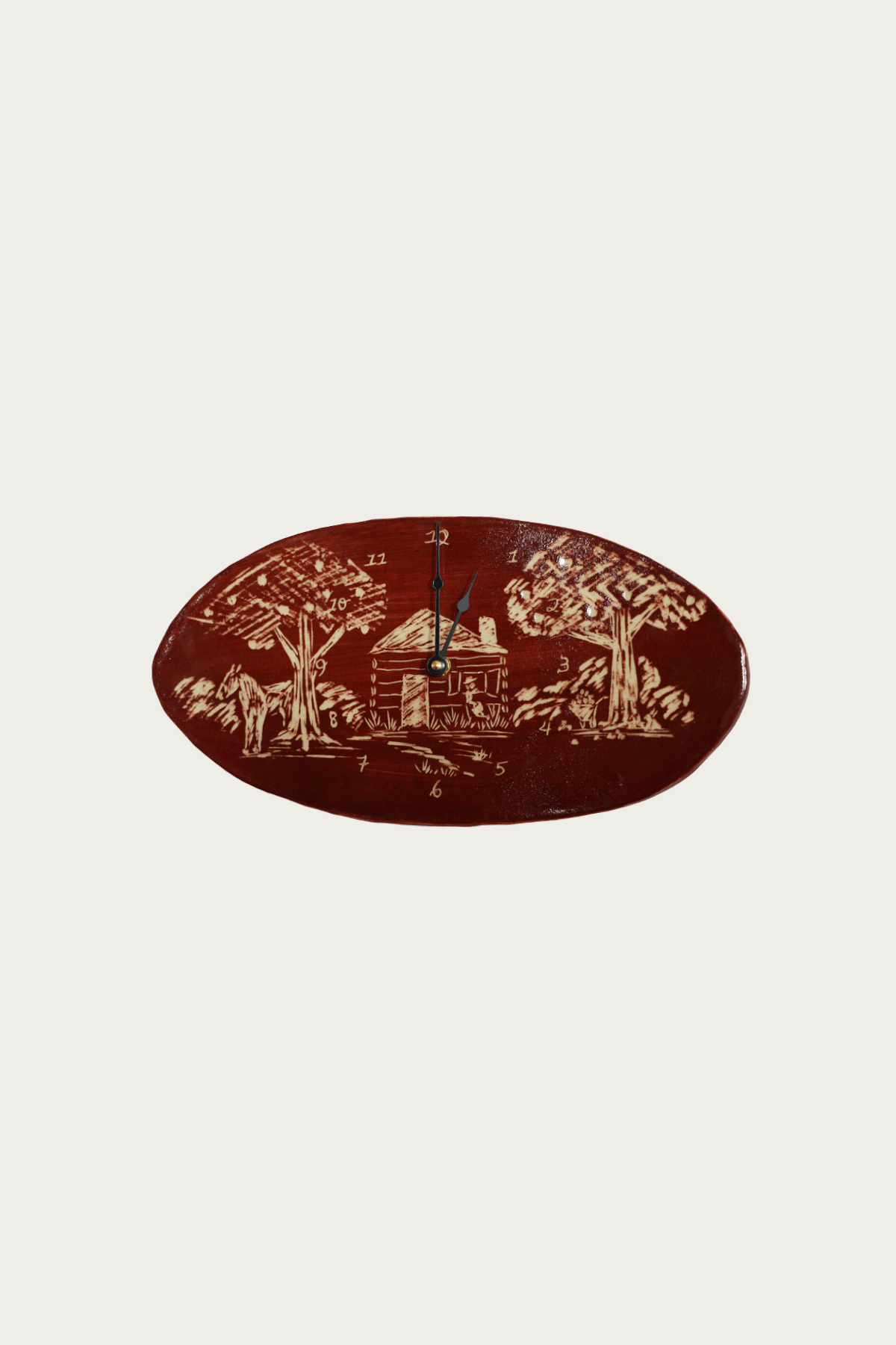 Danny D's Mud Shop - Small Homestead - Clock - Canoe Club
