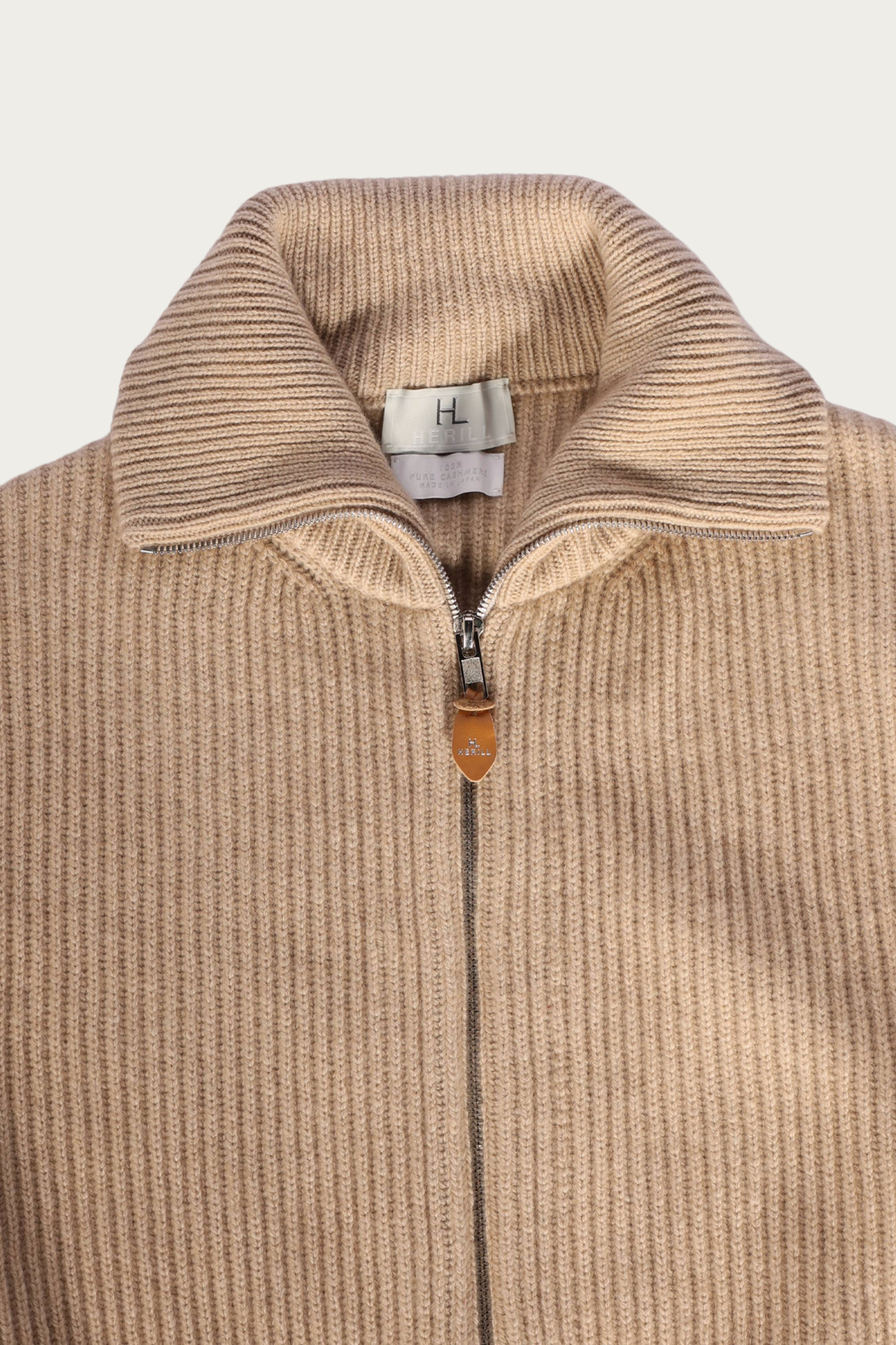 Herill - Golden Cashmere Drivers Knit - Natural - Canoe Club