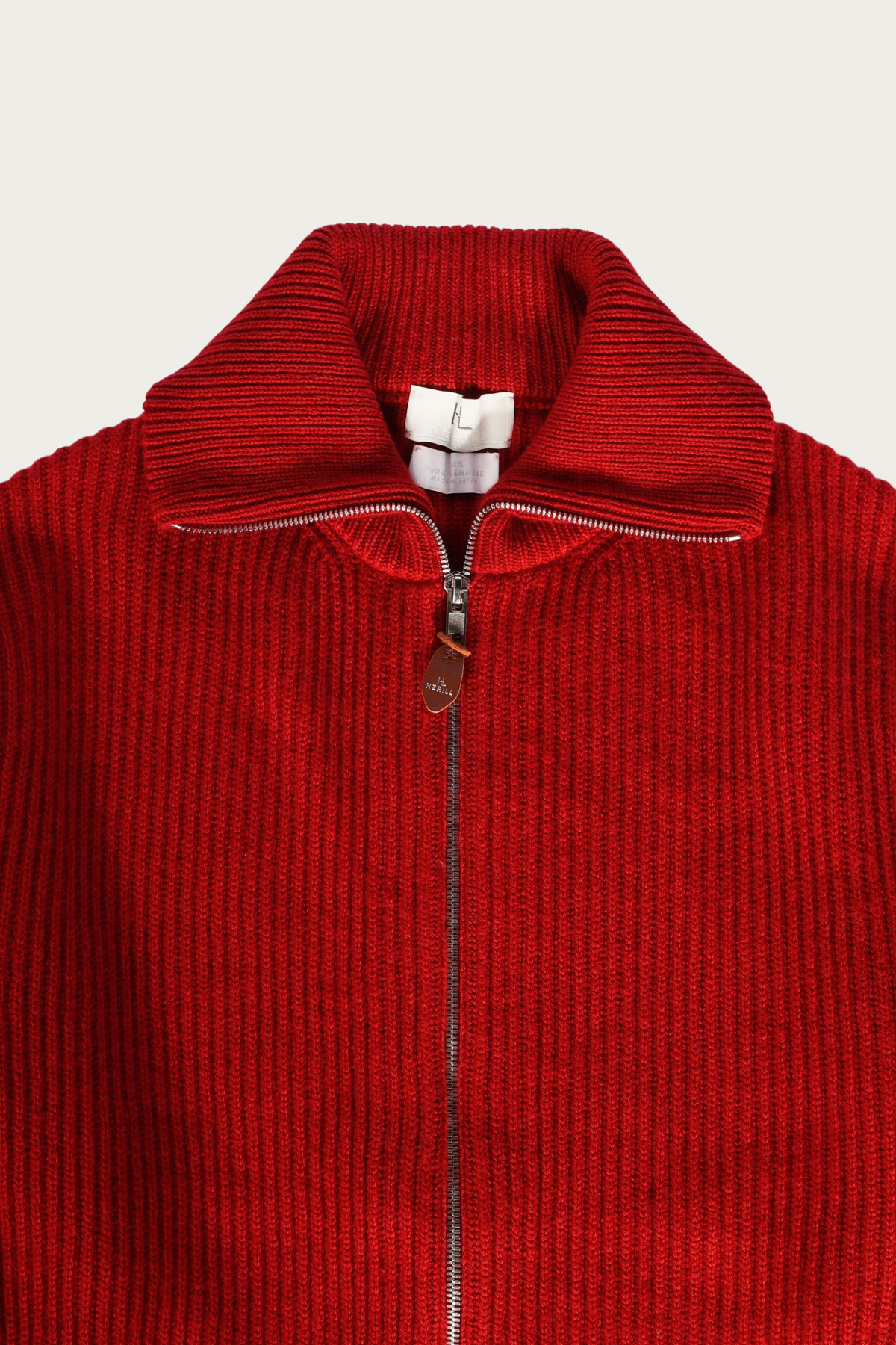 Herill - Golden Cashmere Drivers Knit - Red - Canoe Club