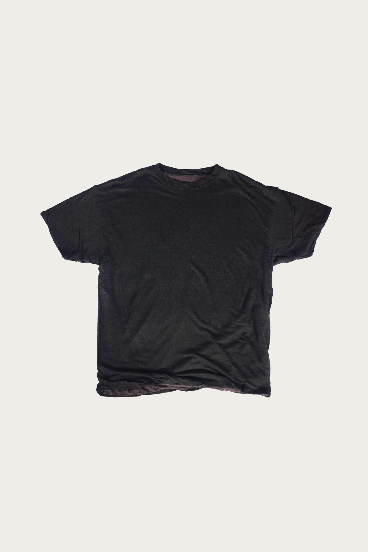 Herill - Linen Reversible T-Shirt - Black/Brown - Canoe Club