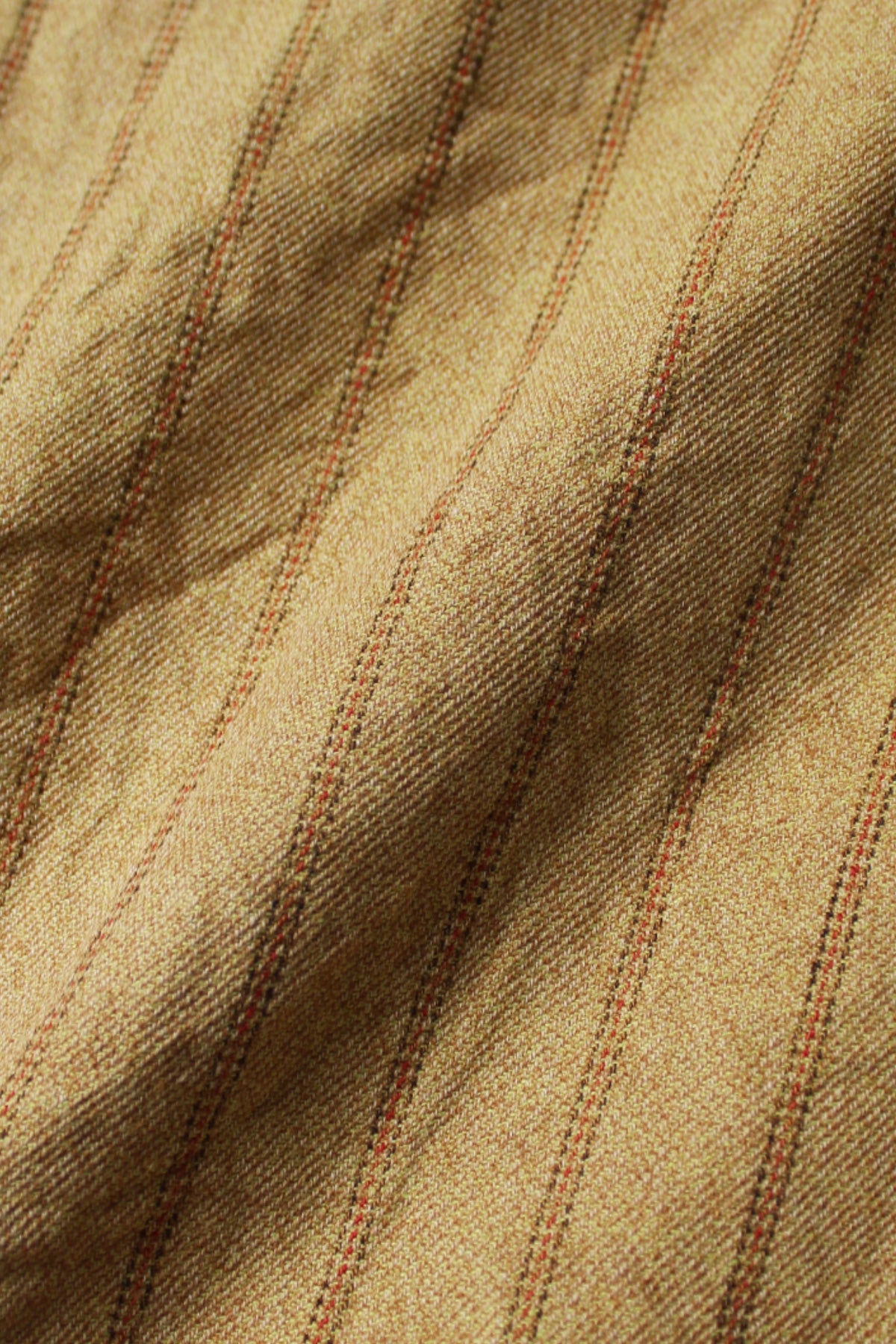 Kapital - Cotton Linen GIBSON Stripe IVY Short Pants - Gold - Canoe Club