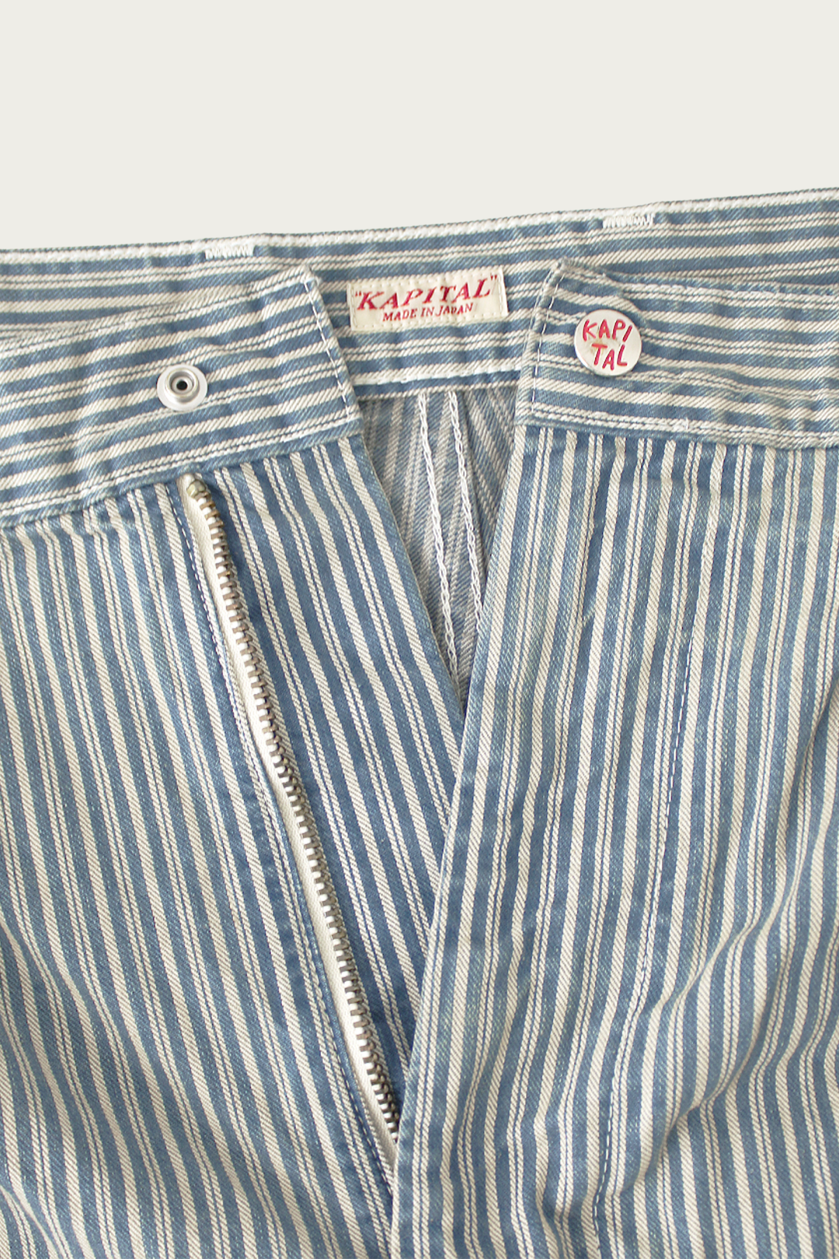 Kapital - LIBERTY Hickoree FATIGUE Baggy Pants - Hickoree - Canoe Club