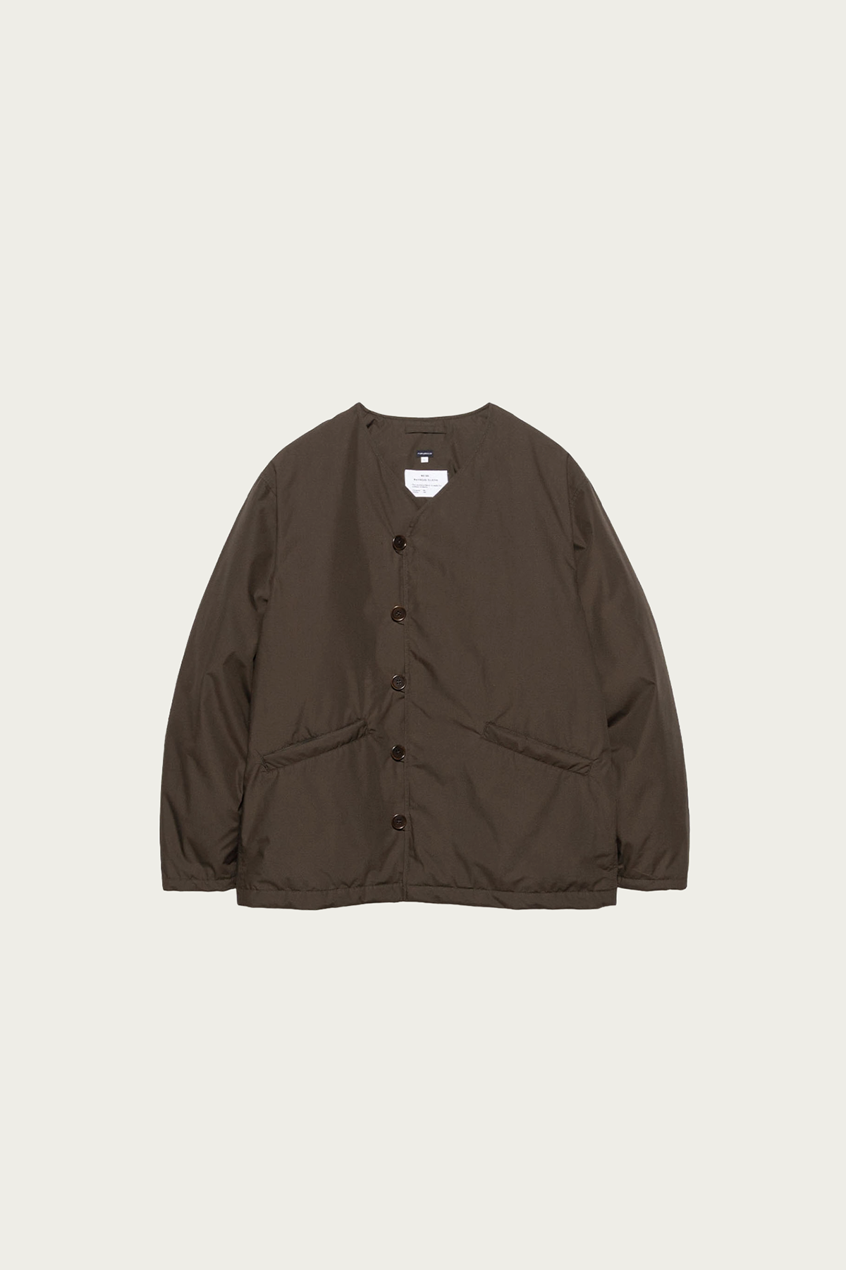 nanamica - Down Cardigan - Brown - Canoe Club