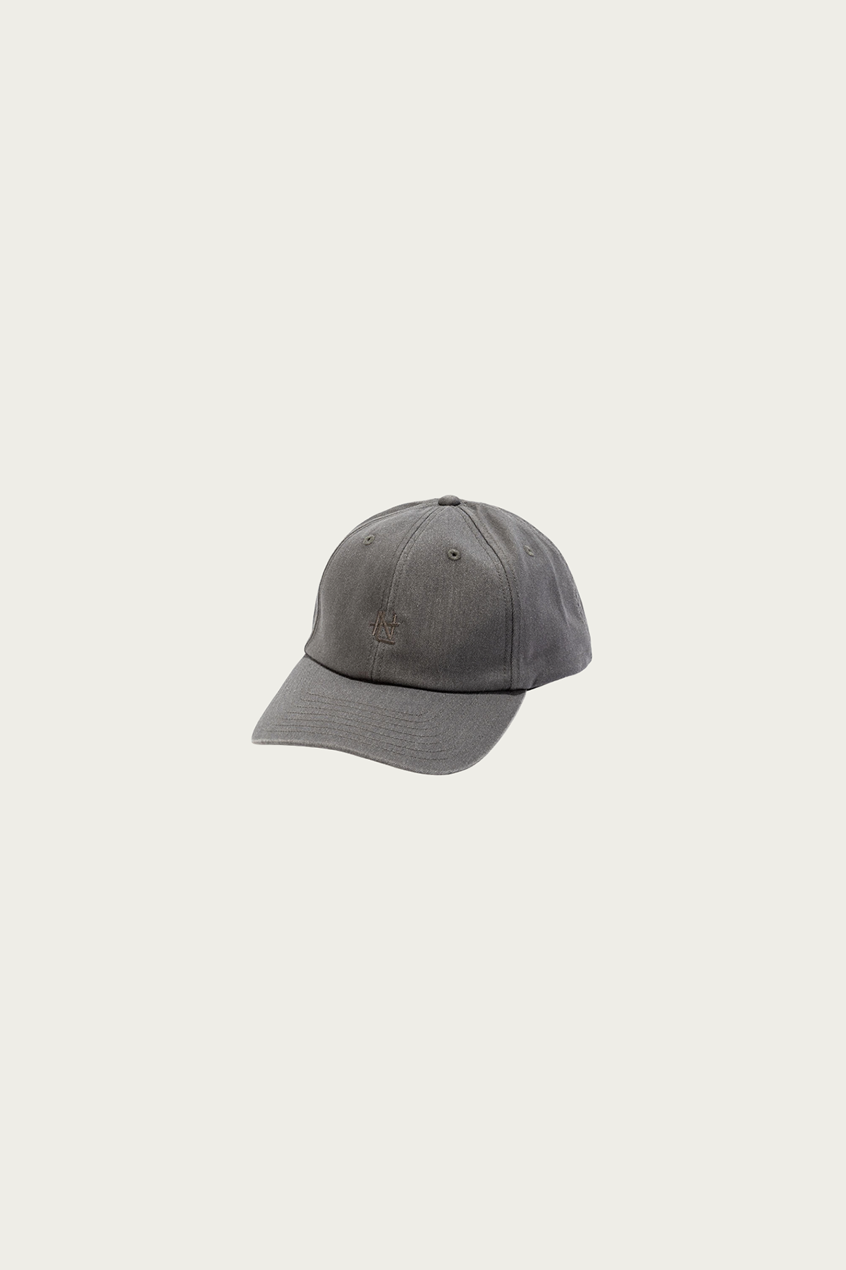 nanamica - Washed Chino Cap - Heather Grey - Canoe Club