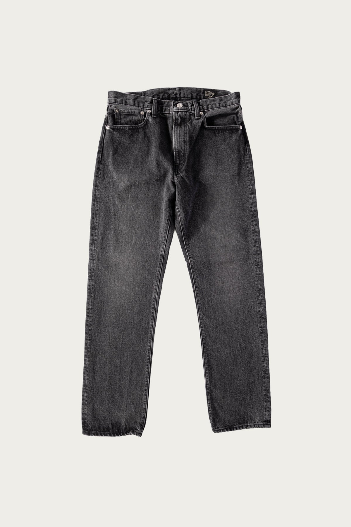 orSlow - 107 Ivy Fit Black Denim Stone - Black Denim Stone - Canoe Club