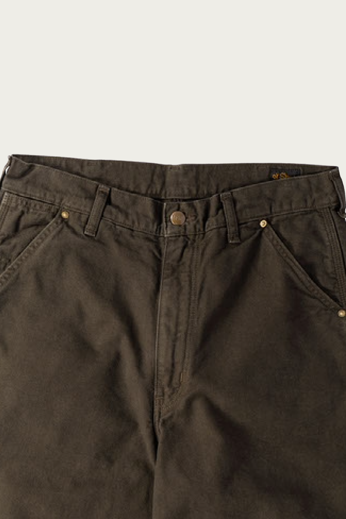 orSlow - Dad's Fit Oxford Painter Pants - Coffee Brown - Canoe Club