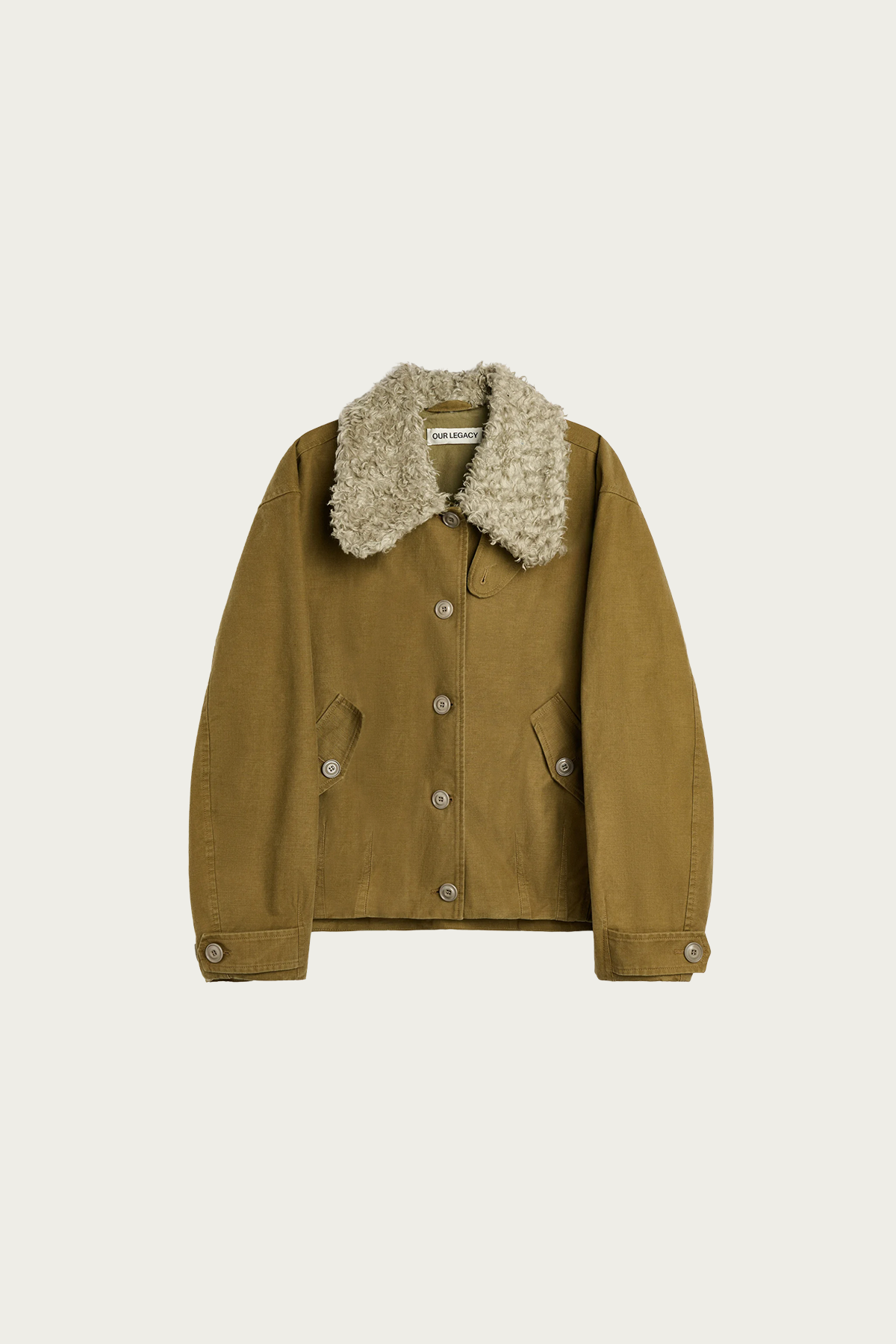Our Legacy - Aerial Jacket - Pigment Khaki Knife Edge Twill - Canoe Club