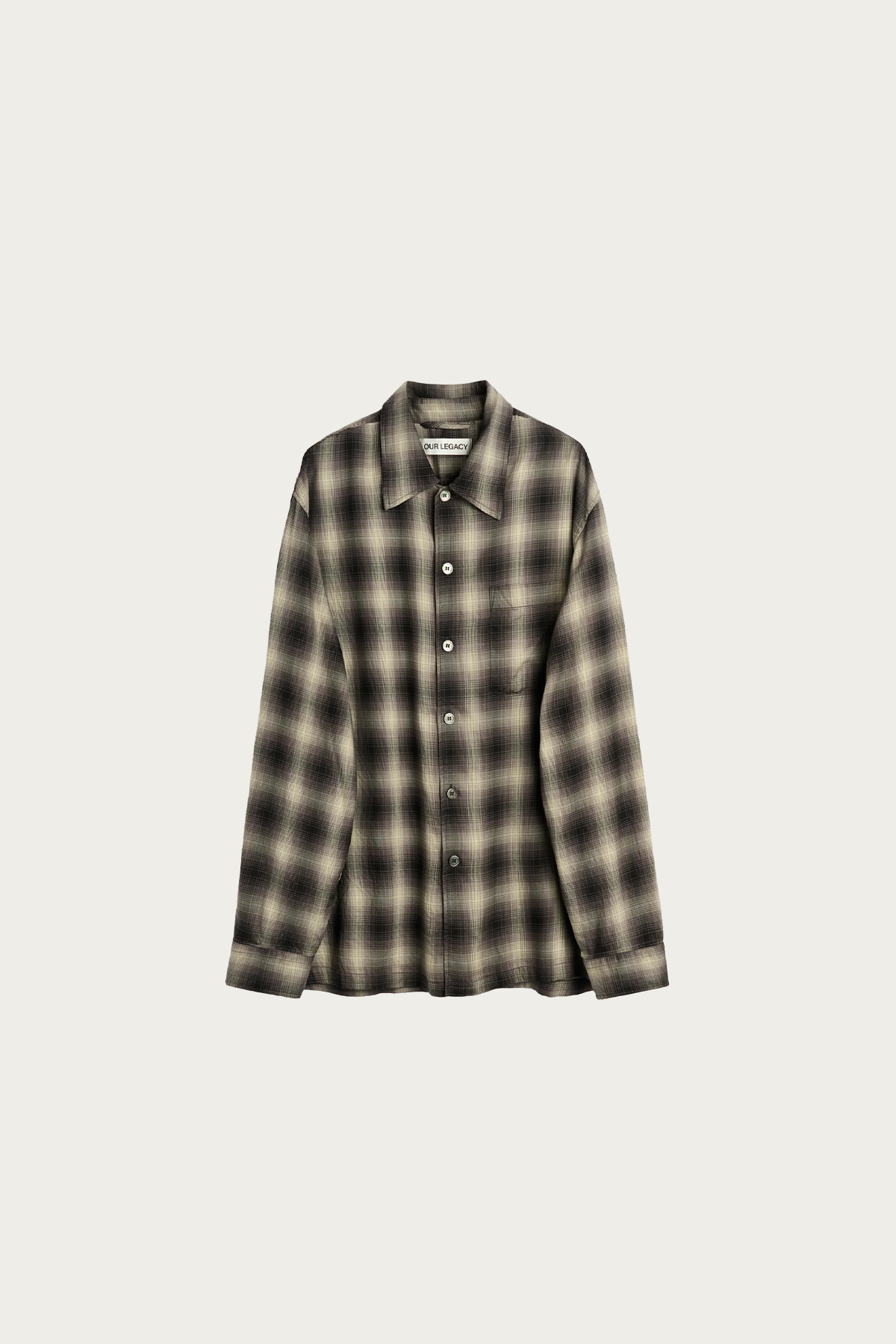 Our Legacy - Every Shirt - Taos Check Saloon Tencel - Canoe Club