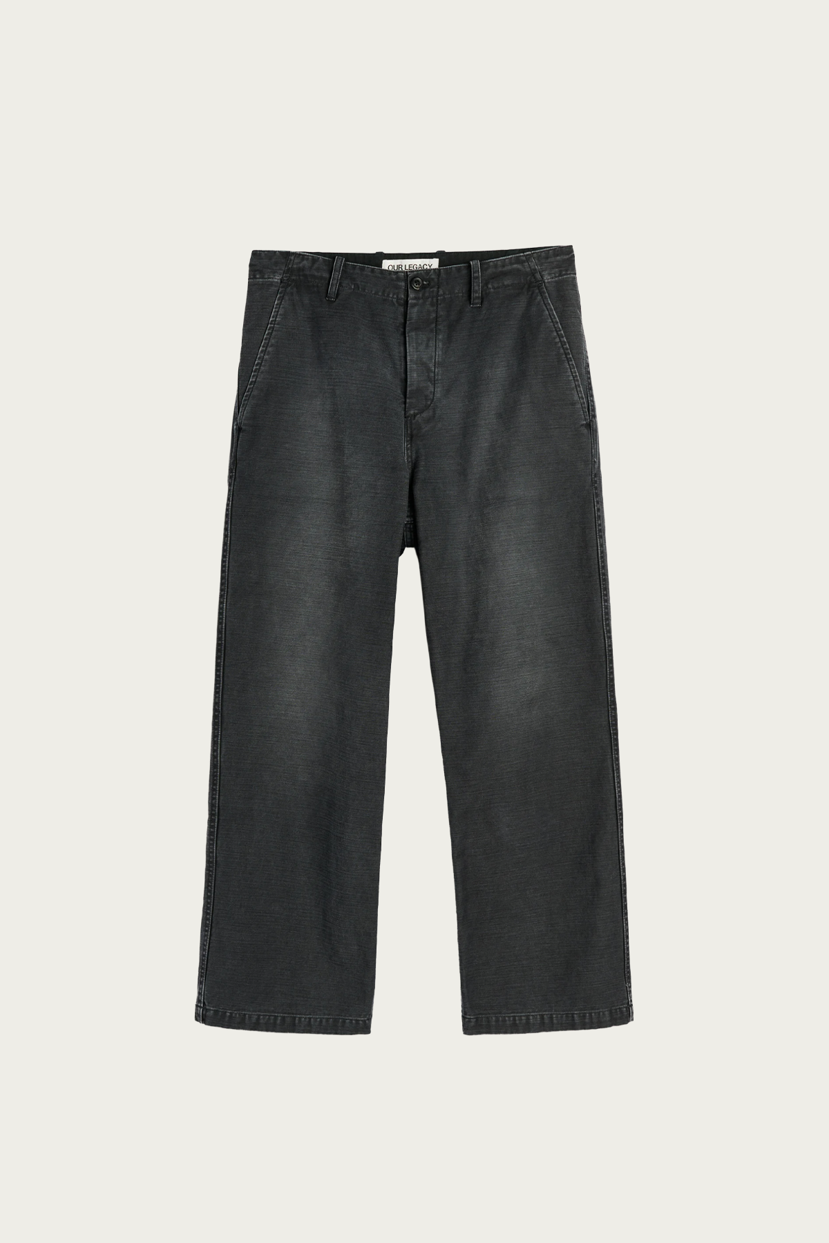 Our Legacy - Rig Chino - Enzyme Obsidian Field Sateen - Canoe Club