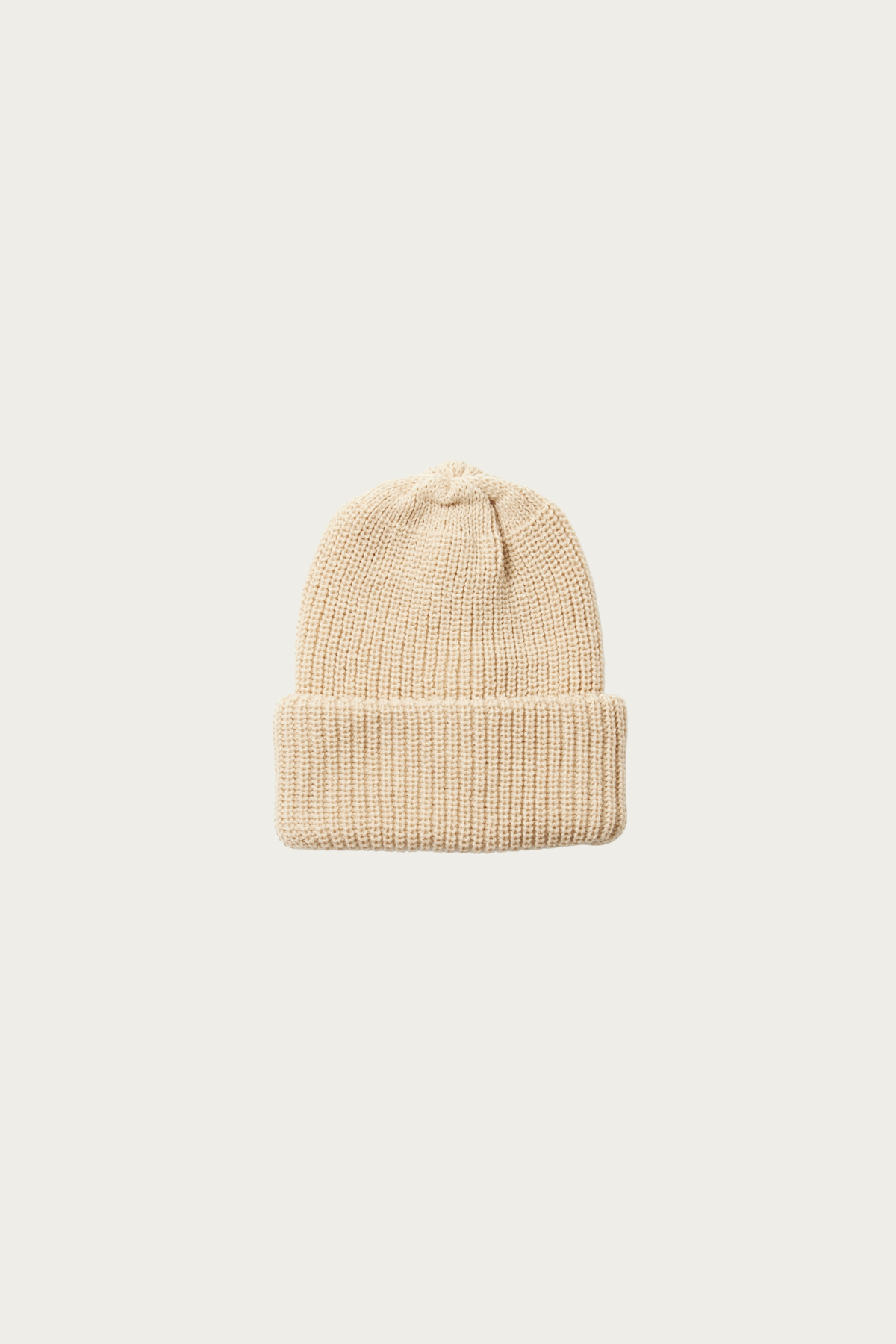 Rototo - Cozy Chunky Beanie - Raw Beige - Canoe Club