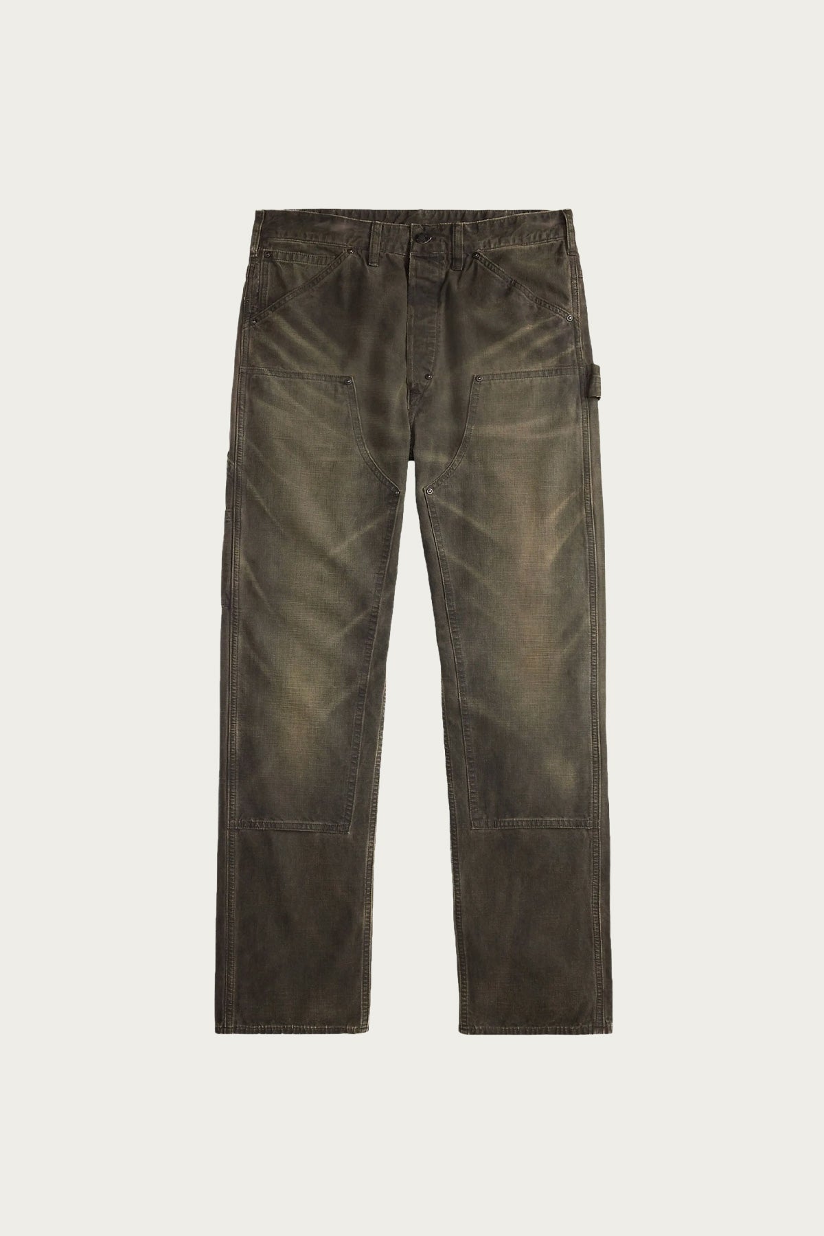 RRL - Engineer Fit Canvas Carpenter Pant - Black - Canoe Club
