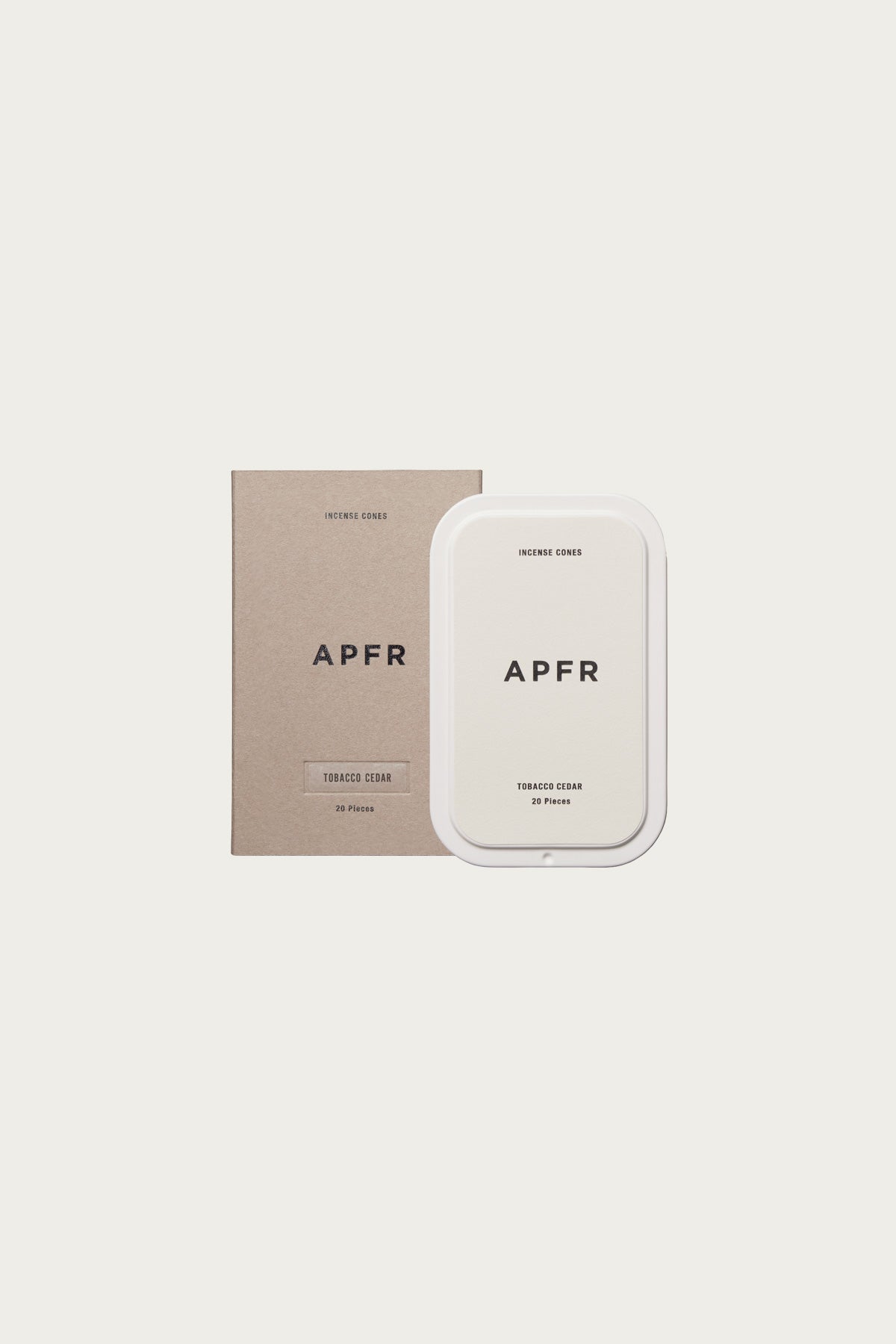 APFR - Charcoal Incense Cones - Tobacco Cedar - Canoe Club