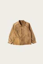 Auralee - Garment-Dyed Organic Cotton Heavy Moleskin Coverall - Faded Brown - Canoe Club
