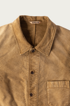 Auralee - Garment-Dyed Organic Cotton Heavy Moleskin Coverall - Faded Brown - Canoe Club