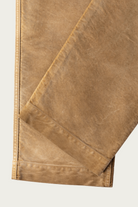 Auralee - Garment-Dyed Organic Cotton Heavy Moleskin Pants - Faded Brown - Canoe Club