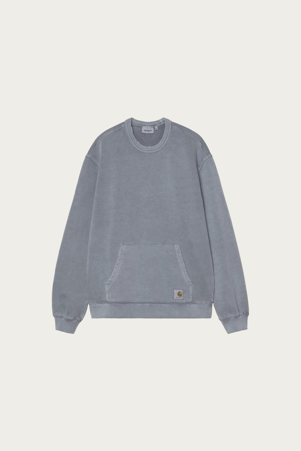 Carhartt Work In Progress - Torion Sweat - Office Blue Grind Wash - Canoe Club