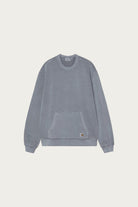 Carhartt Work In Progress - Torion Sweat - Office Blue Grind Wash - Canoe Club