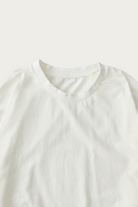 CONFECT - Upcyclino Basic Jersey Long Sleeve Big T-Shirt - Off White - Canoe Club