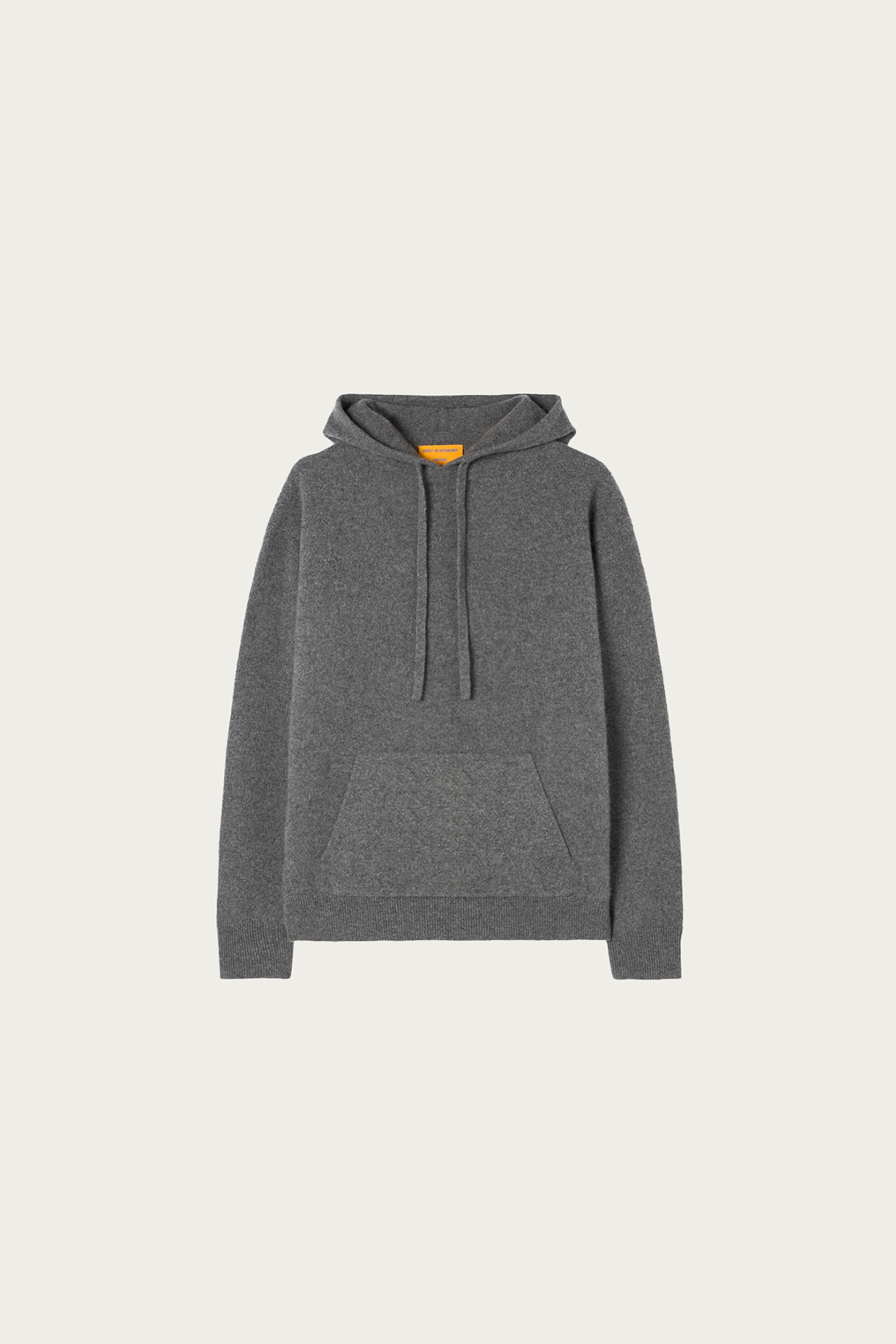 Guest In Residence - Felted Pullover Hoodie - Charcoal - Canoe Club