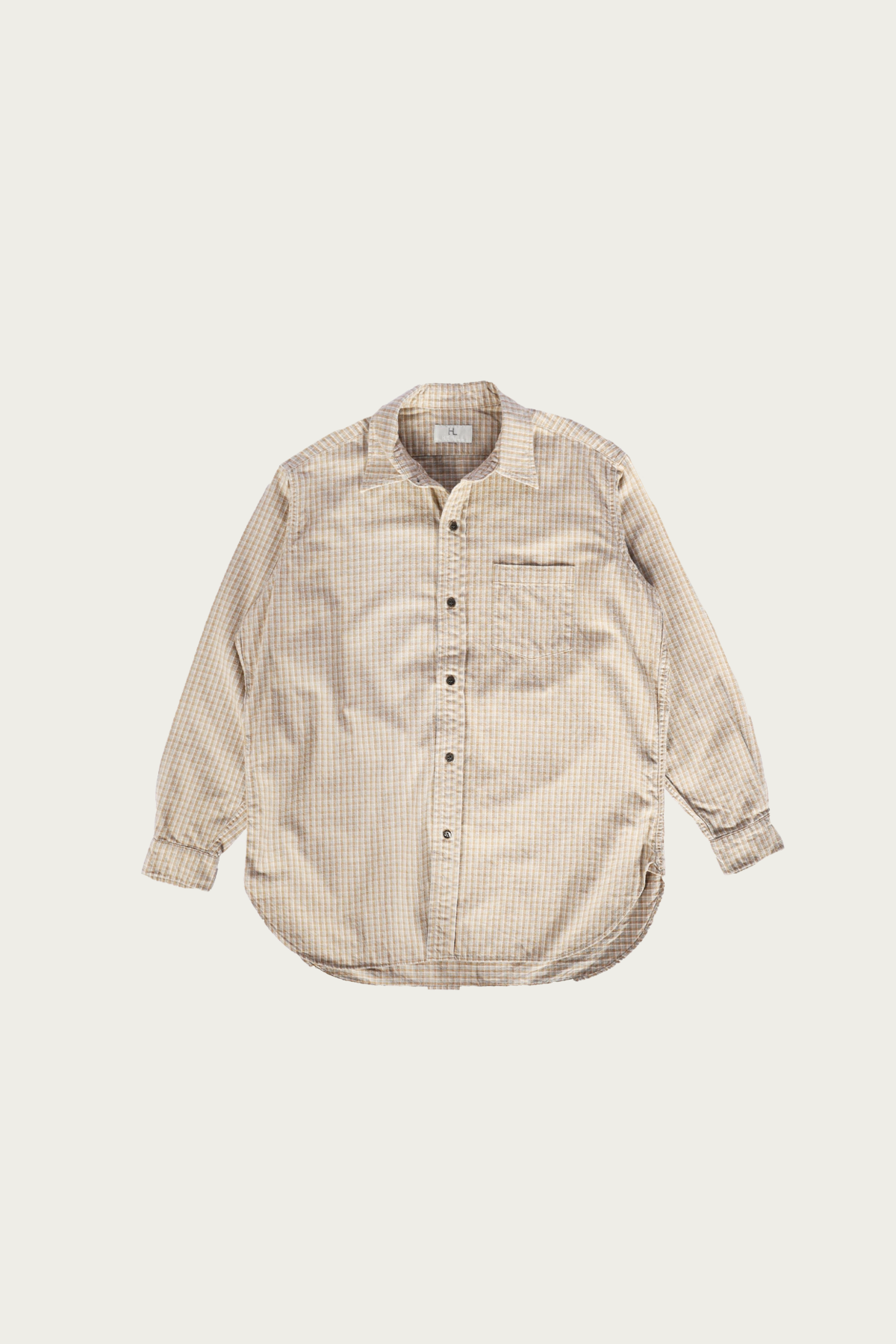 Herill - Check Workshirt - Beige - Canoe Club