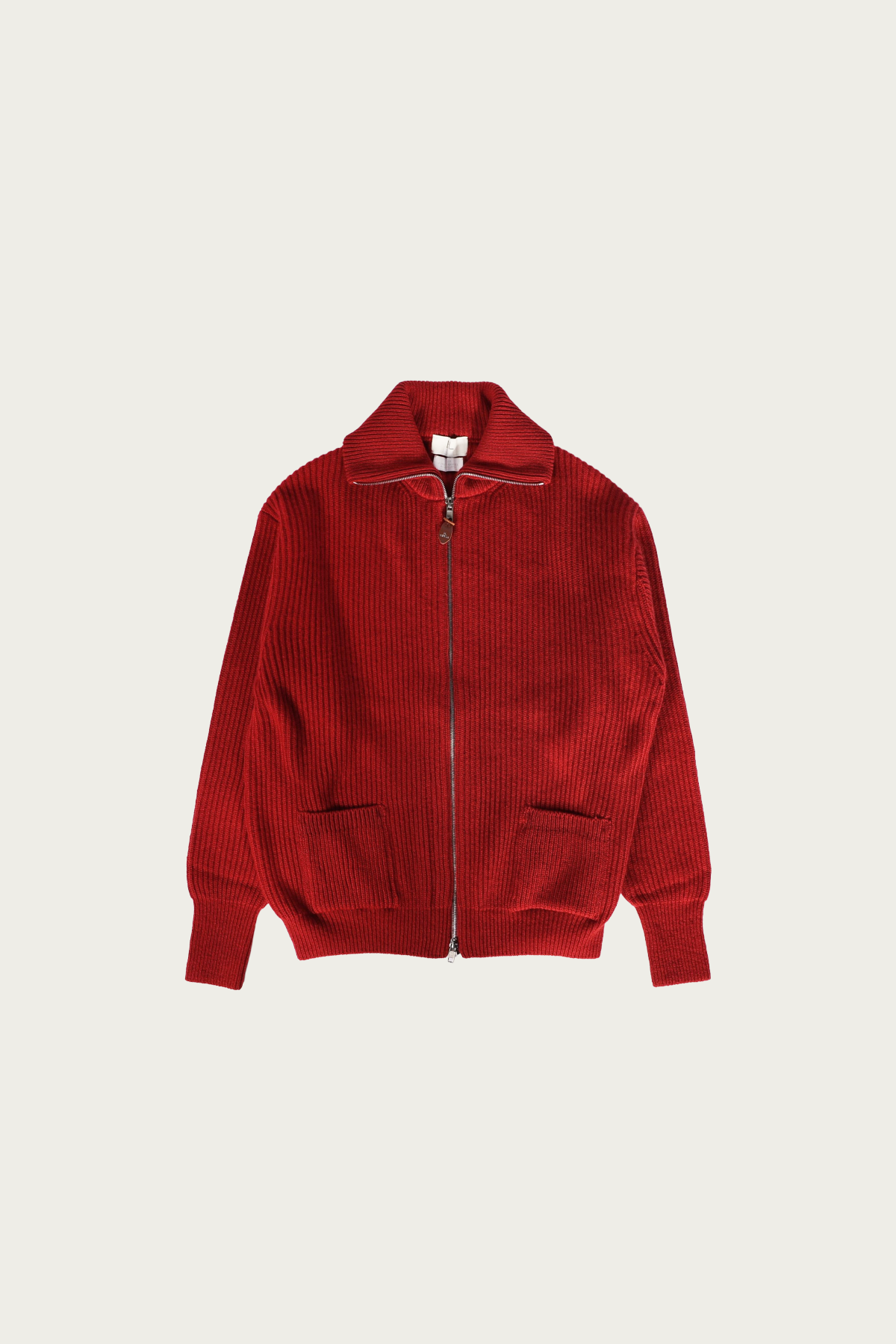 Herill - Golden Cashmere Drivers Knit - Red - Canoe Club