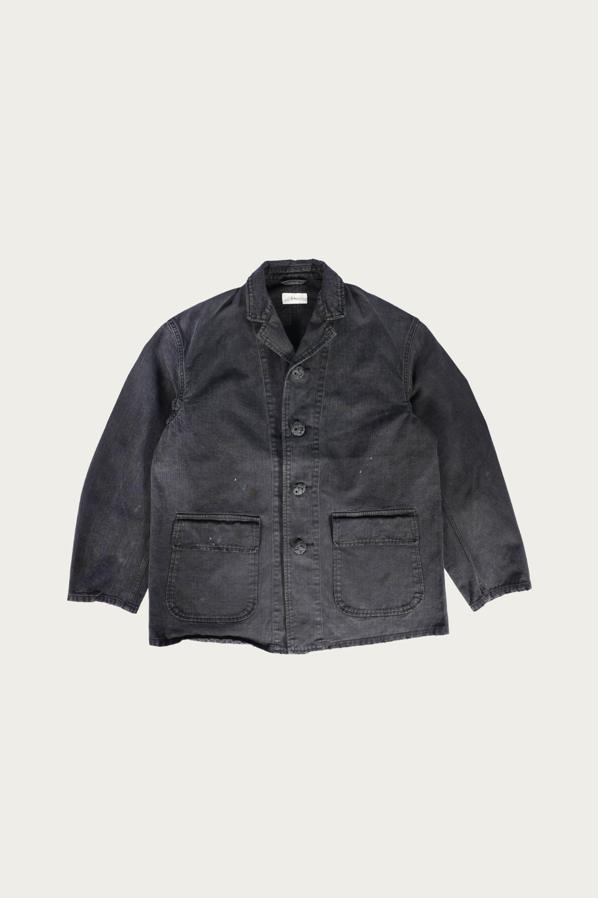 Herill - HBT Chef Jacket - Black - Canoe Club