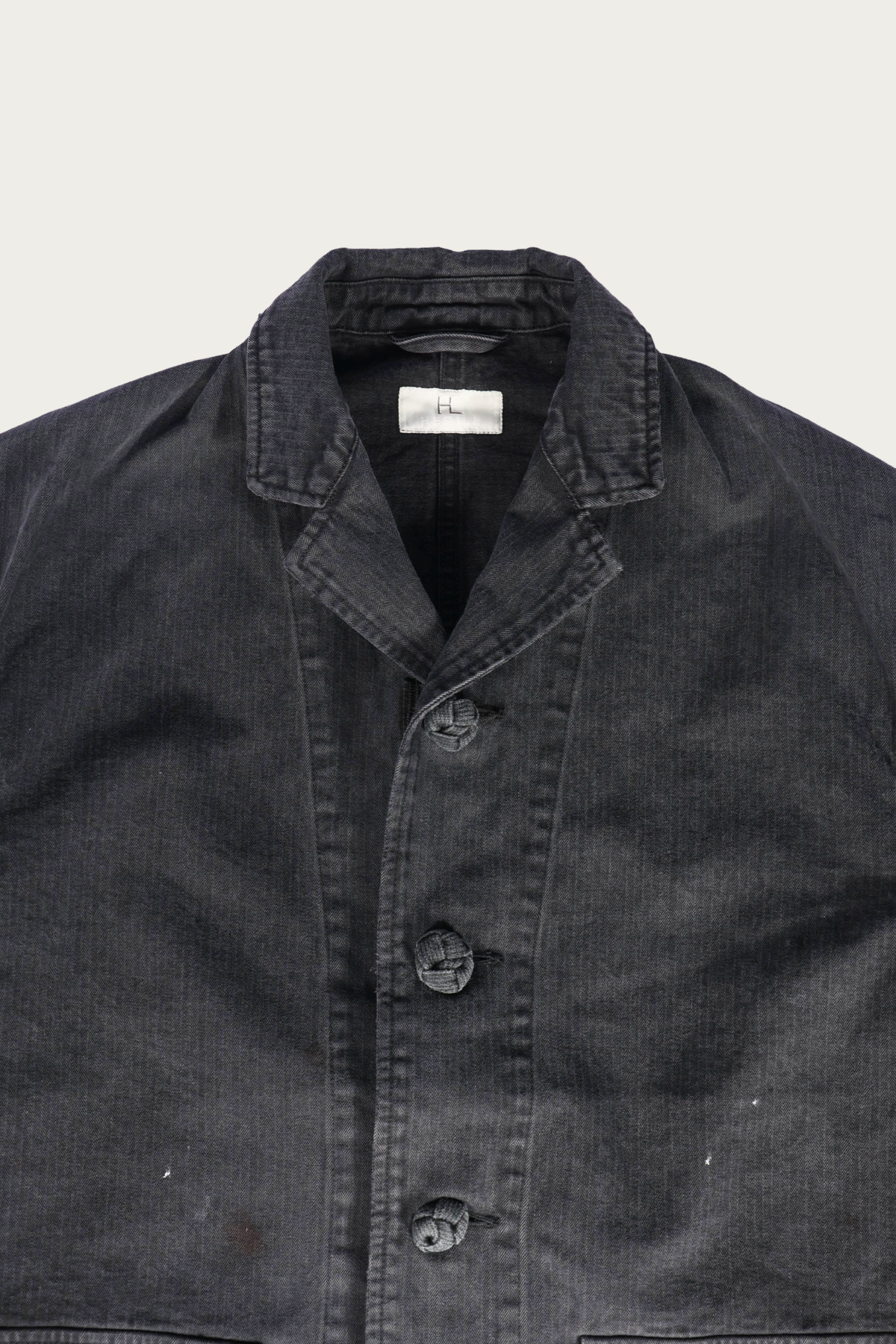 Herill - HBT Chef Jacket - Black - Canoe Club