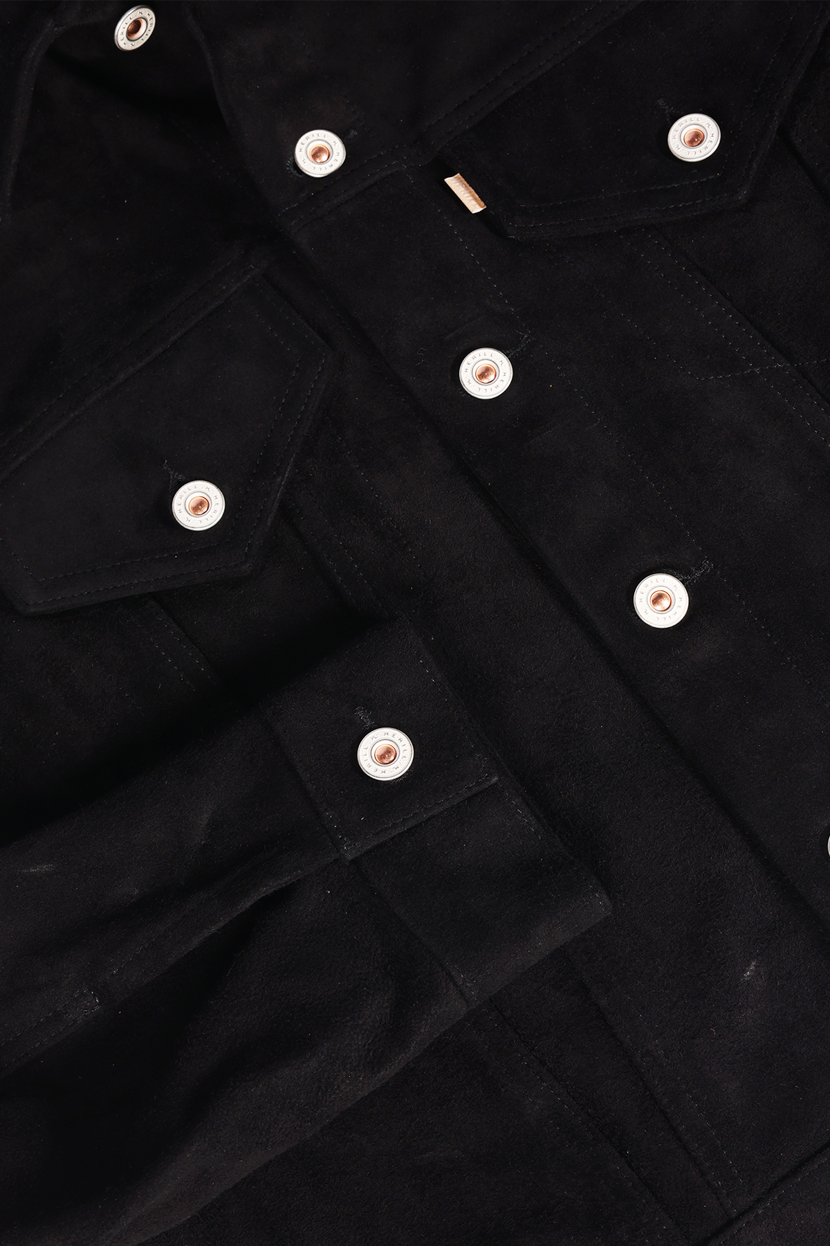 Herill - Lambsuede Jacket - Black - Canoe Club
