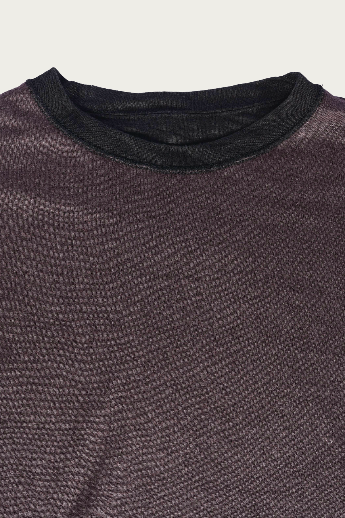 Herill - Linen Reversible T-Shirt - Black/Brown - Canoe Club
