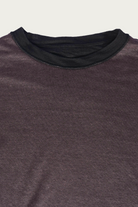 Herill - Linen Reversible T-Shirt - Black/Brown - Canoe Club