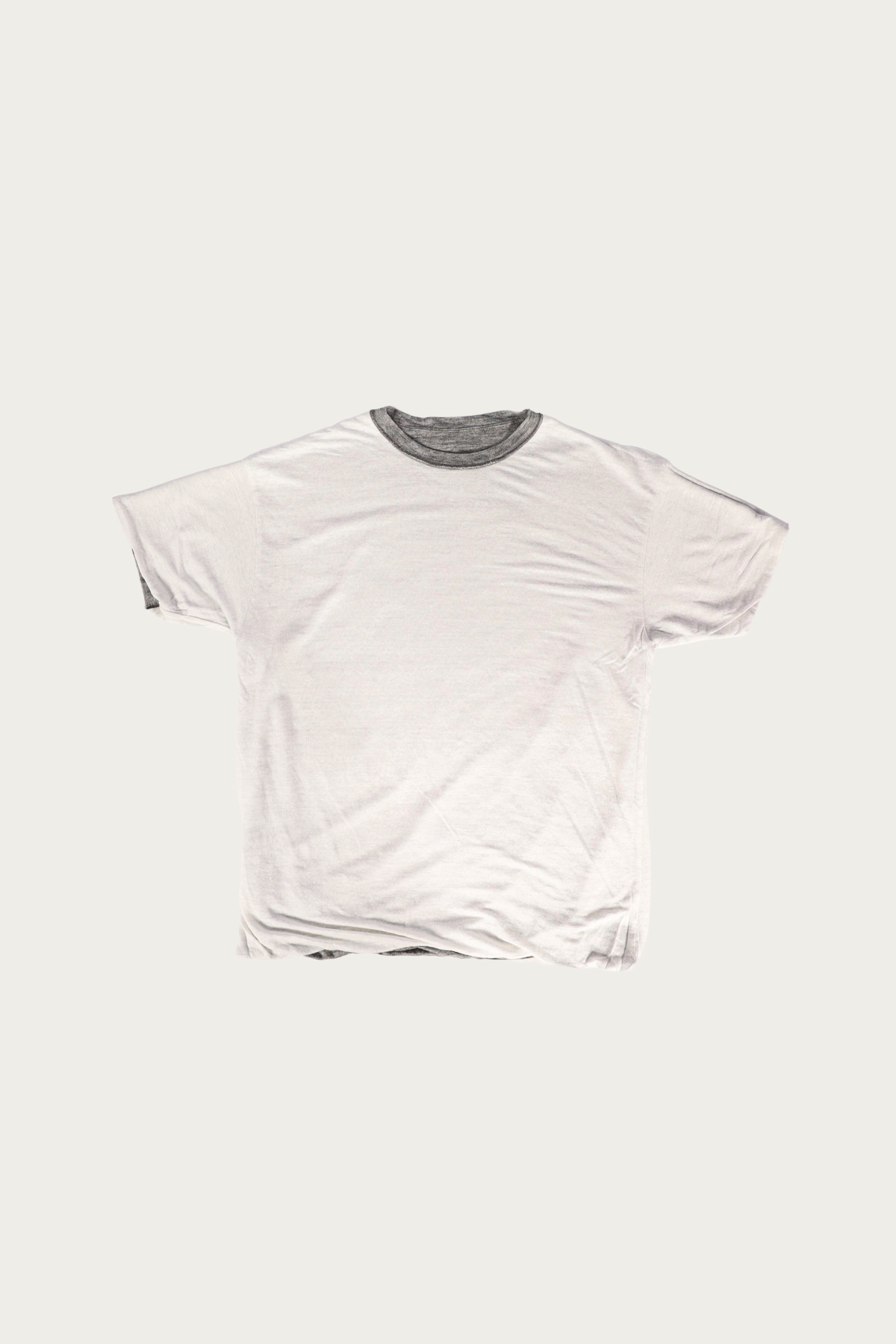 Herill - Linen Reversible T-Shirt - Grey/White - Canoe Club