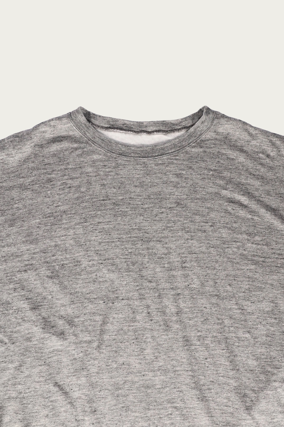 Herill - Linen Reversible T-Shirt - Grey/White - Canoe Club