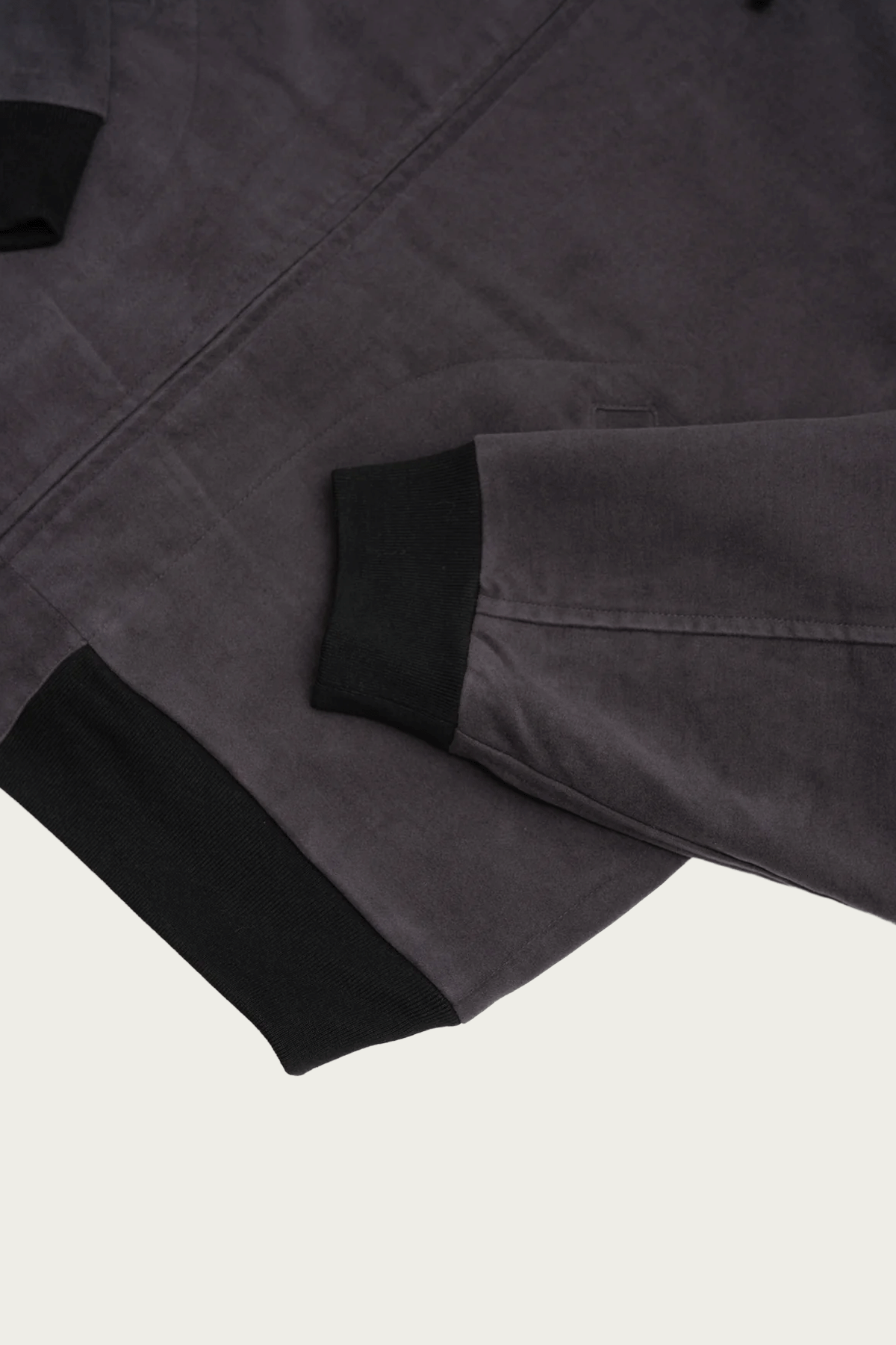 James Coward - Parka - Grey Heavy Cotton Moleskin - Canoe Club