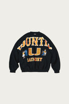 Kapital - 30/-SWT Knit BIG SWT (BIG KOUNTRY) - Black - Canoe Club