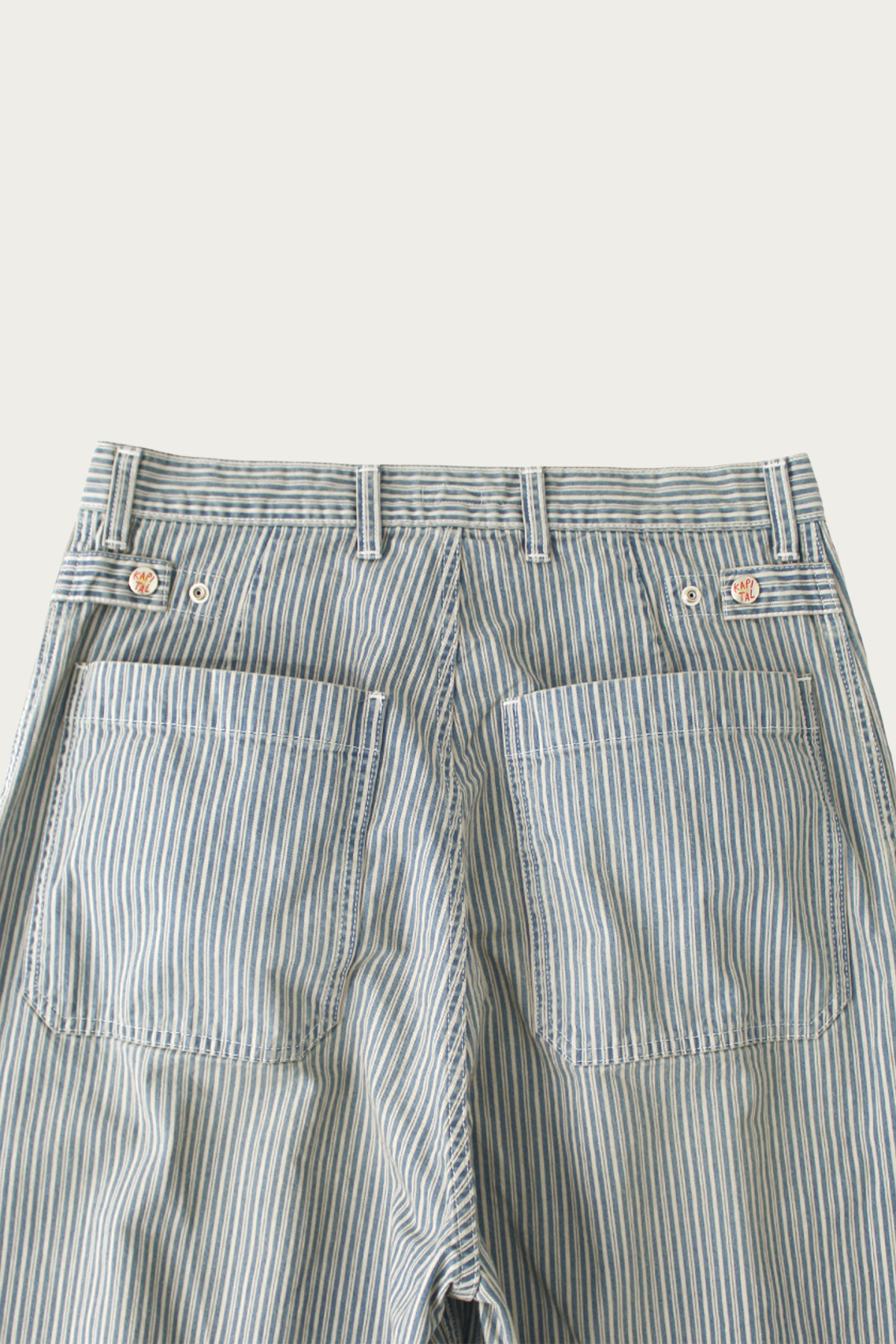 Kapital - LIBERTY Hickoree FATIGUE Baggy Pants - Hickoree - Canoe Club