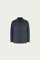 Lemaire - Two Pockets Shirt - Storm Blue - Canoe Club