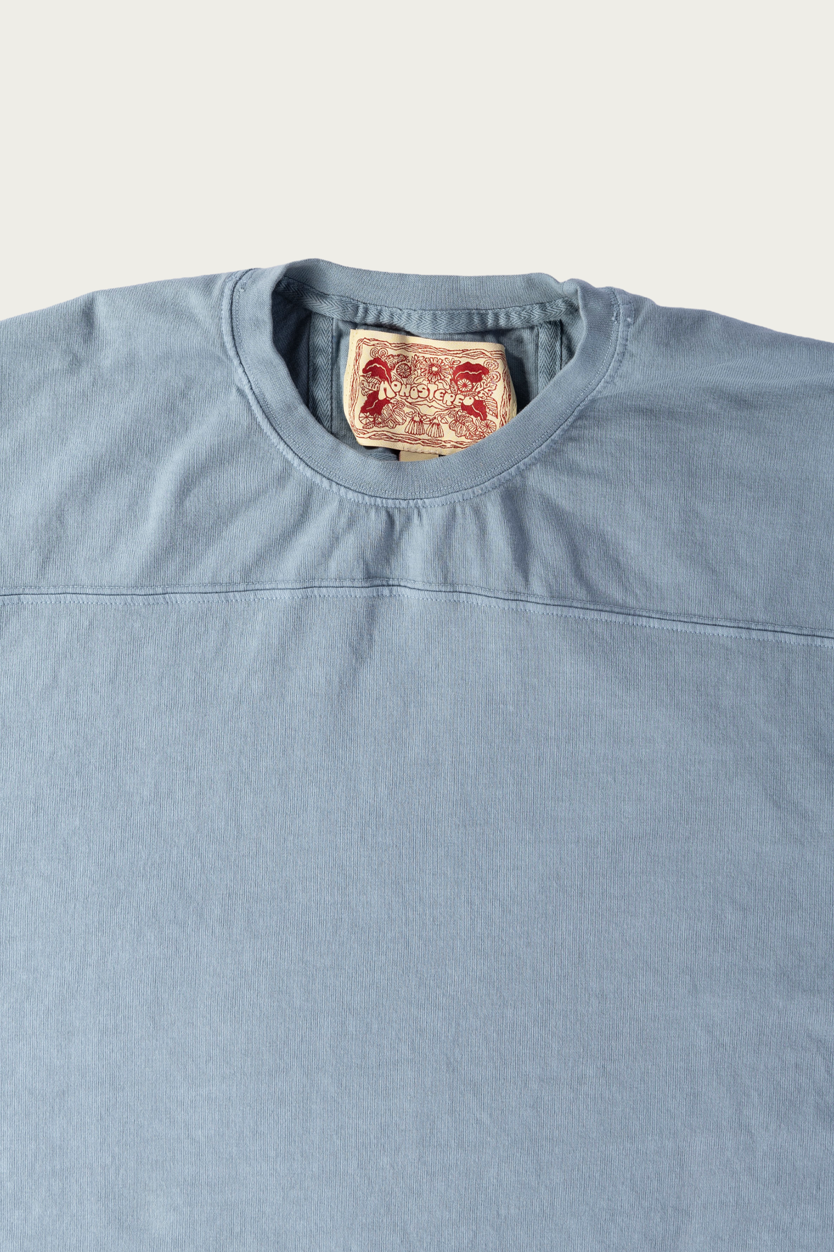 Monostereo - Community Football Tee - High Tide Blue - Canoe Club