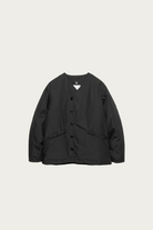 nanamica - Down Cardigan - Black - Canoe Club