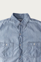 orSlow - Relax Fit Chambray Work Shirt - Chambray Bleached - Canoe Club