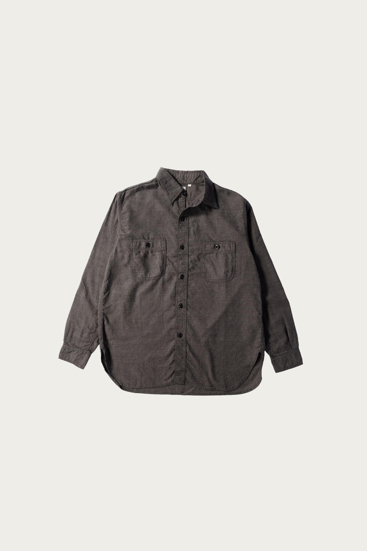 orSlow - Relaxed Fit Melange Flannel Shirt - Gray Check - Canoe Club