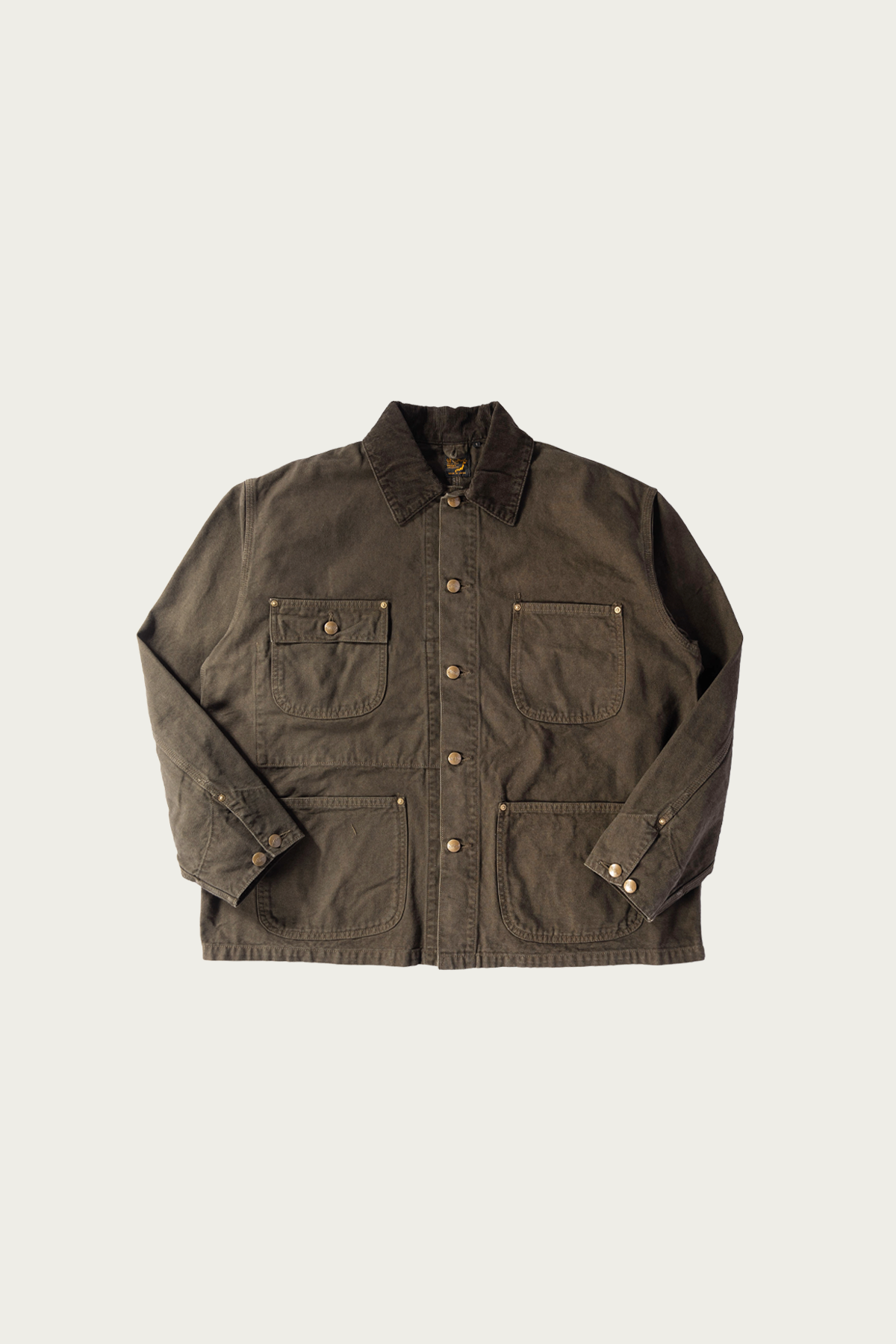 orSlow - Relaxed Fit Oxford Coverall - Coffee Brown Stone - Canoe Club
