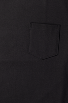 orSlow - Sturdy Cotton T-Shirt With Pocket - Black - Canoe Club