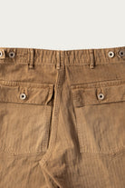 Canoe Club - (EARLY ACCESS) orSlow x Canoe Club Regular Fit Fatigue Pants - Walnut Brown Herringbone Twill - Canoe Club