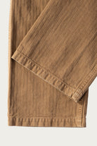 Canoe Club - (EARLY ACCESS) orSlow x Canoe Club Regular Fit Fatigue Pants - Walnut Brown Herringbone Twill - Canoe Club