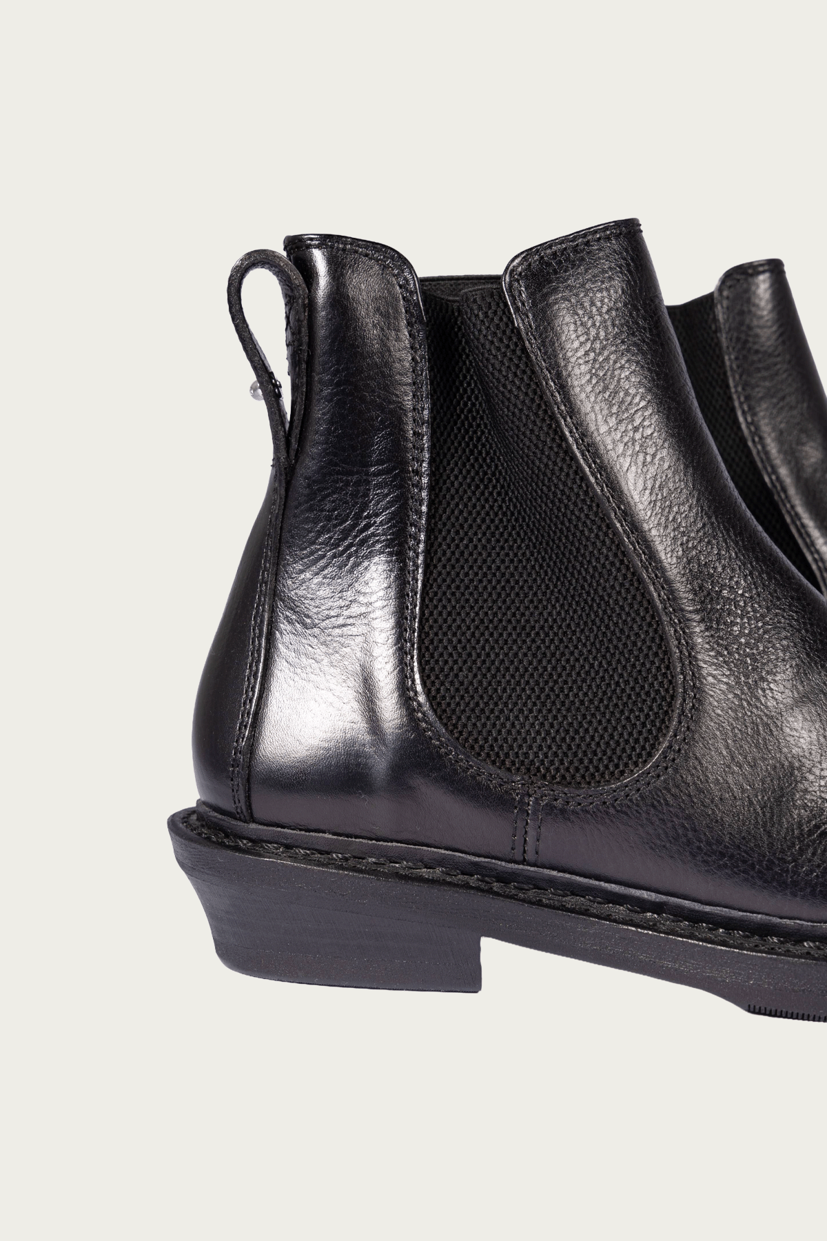 Our Legacy - Posh Boot - Deep Black Leather - Canoe Club