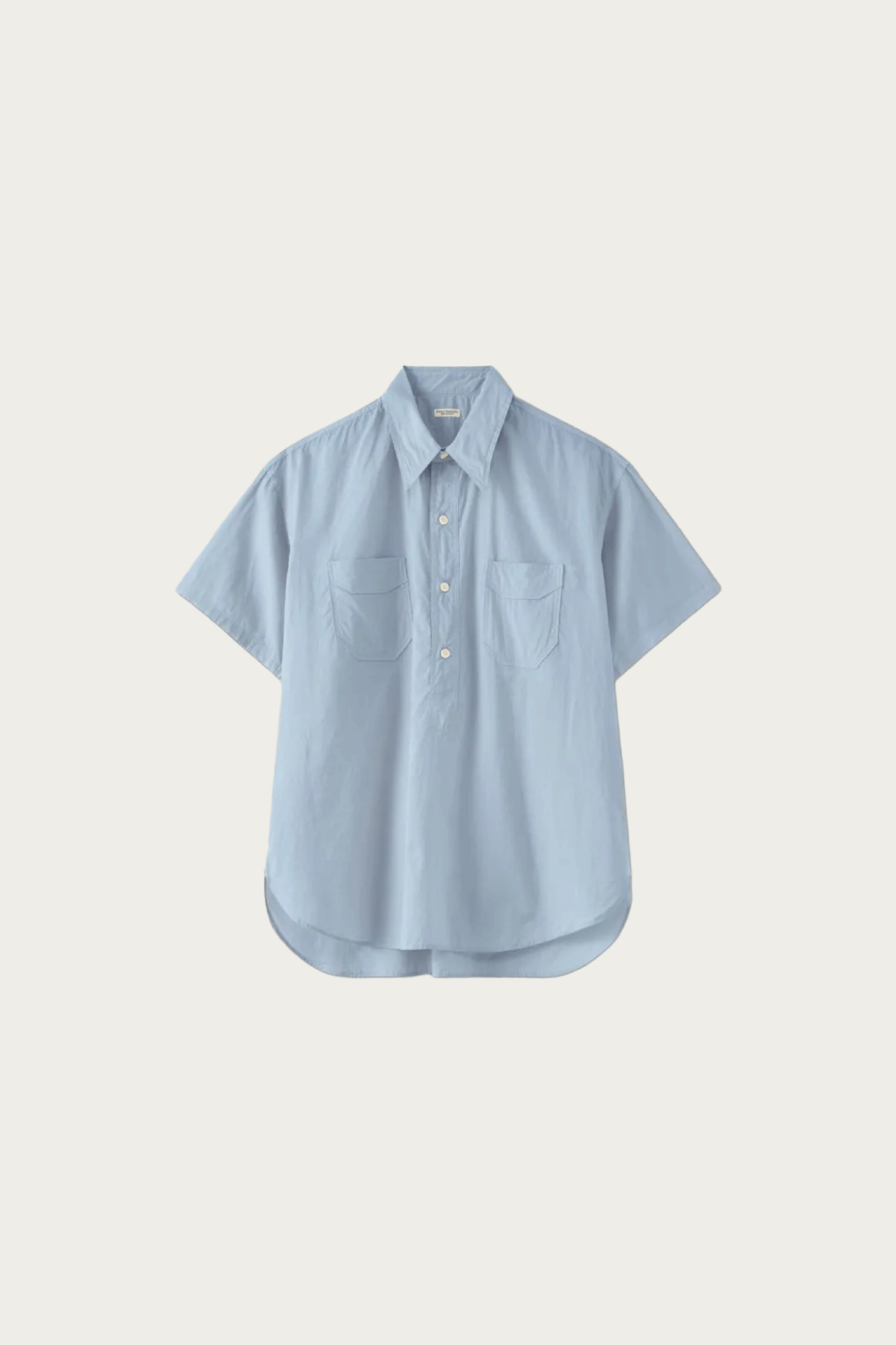 Phigvel - C/L Pullover SS Work Shirt - China Blue - Canoe Club